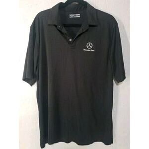 Callaway Black Golf Polo Mercedes-Benz Logo Men's XL Shirt